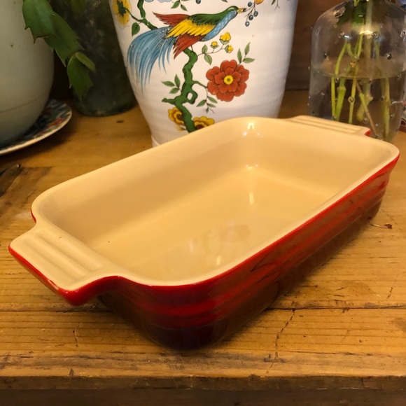 Le Creuset stoneware baking dish 7 x 5 - Picture 4 of 4